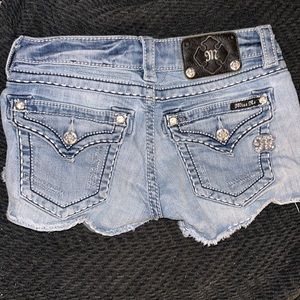 Miss Me Short Jean Shorts